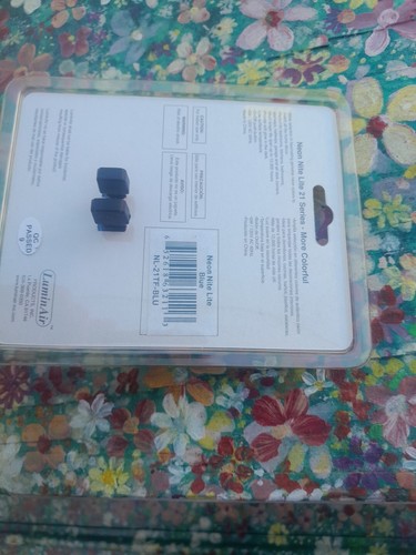 2 Neon Small Night Light Genuine Luminair Blue NL 21 Series 12,000 Hr Lifespan. - Picture 7 of 10