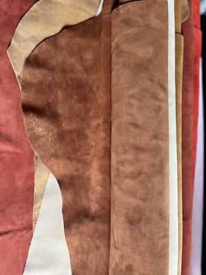 Vollnarben-Nubuck Erste Schicht Rindsleder . 90cm x80cm Größe