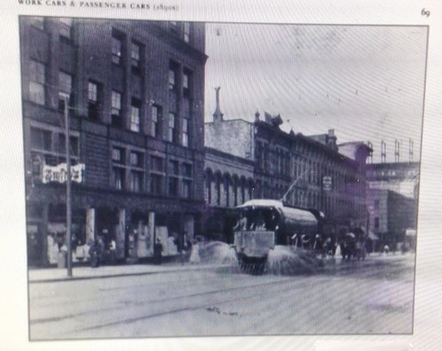 De colección 1902-04 Spokane WA Tranvía Rociador JG Brill Trolley 8x10 Foto Raro - Imagen 8 de 12