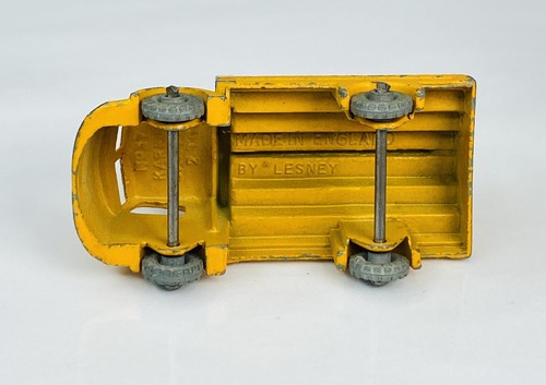 1957 Matchbox Lesney No. 37 Karrier Bantan 2 Ton Coca Cola Gray Wheels - Picture 6 of 7