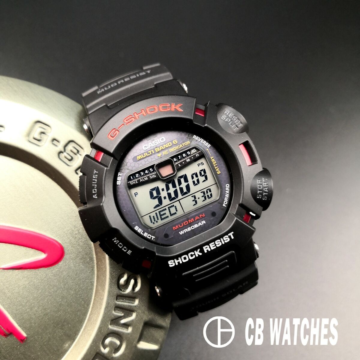 Casio GW-9010-1 G-Shock Mudman Tough Solar Watch Multiband6 Casio GW-9010-1 G-Shock Mudman Tough Solar Watch Multiband6