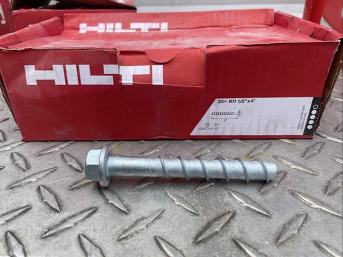 Hilti KH-EZ 1/2 X 4" Screw Anchors Box Of 25 - #418073