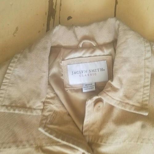 Jaclyn Smith womens coat soft leather size Medium - Picture 2 of 7