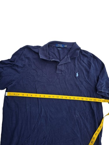 Ralph Lauren Polo Navy Blue Short Sleeve Cotton Shirt Mens Size XL - Picture 4 of 4