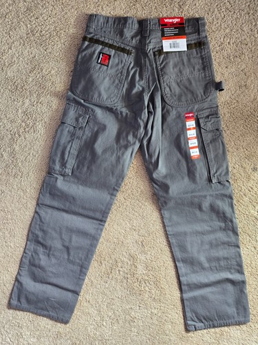 Wrangler RIGGS Workwear Ripstop Ranger Mens Cargo Pant 30x30 Slate Gray - Picture 2 of 5