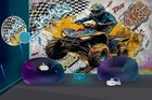 Quad Bike Personalized Name Wallpaper Mural Removeable Washable Peel & Stick