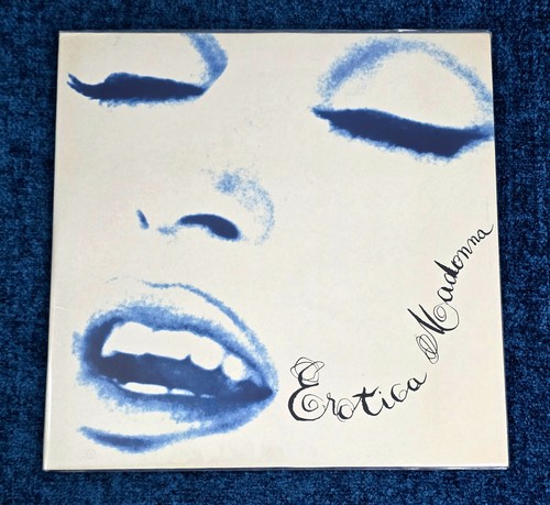 MADONNA EROTICA SOUTH KOREA 12'' VINYL LP 1992 BANNED BACK COVER - Picture 4 of 15