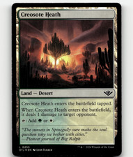 FOIL - MTG Creosote Heath 255 - Outlaws of Thunder Junction