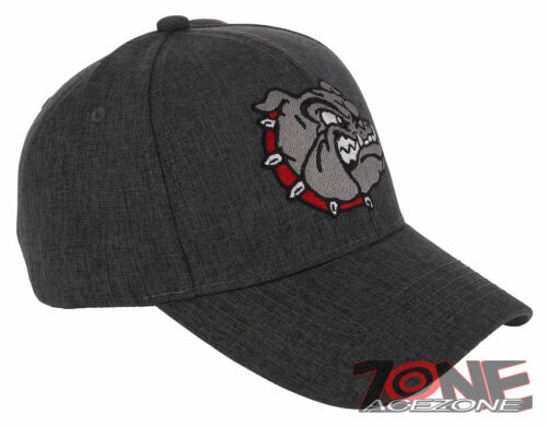 NEU! BULLDOG HEAD BASEBALL CAP MÜTZE GRAU - Bild 3 von 4