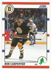 BOB BOBBY CARPENTER 1990-91 SCORE CARD NEAR MINT+ CONDITION