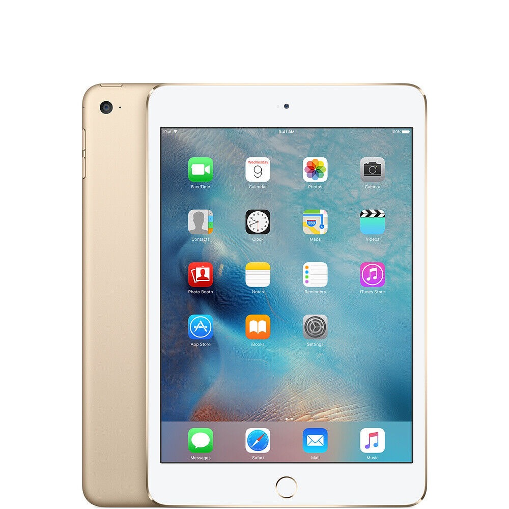 Apple iPad Mini 4 - Wi-Fi -128GB - All Colors - Good