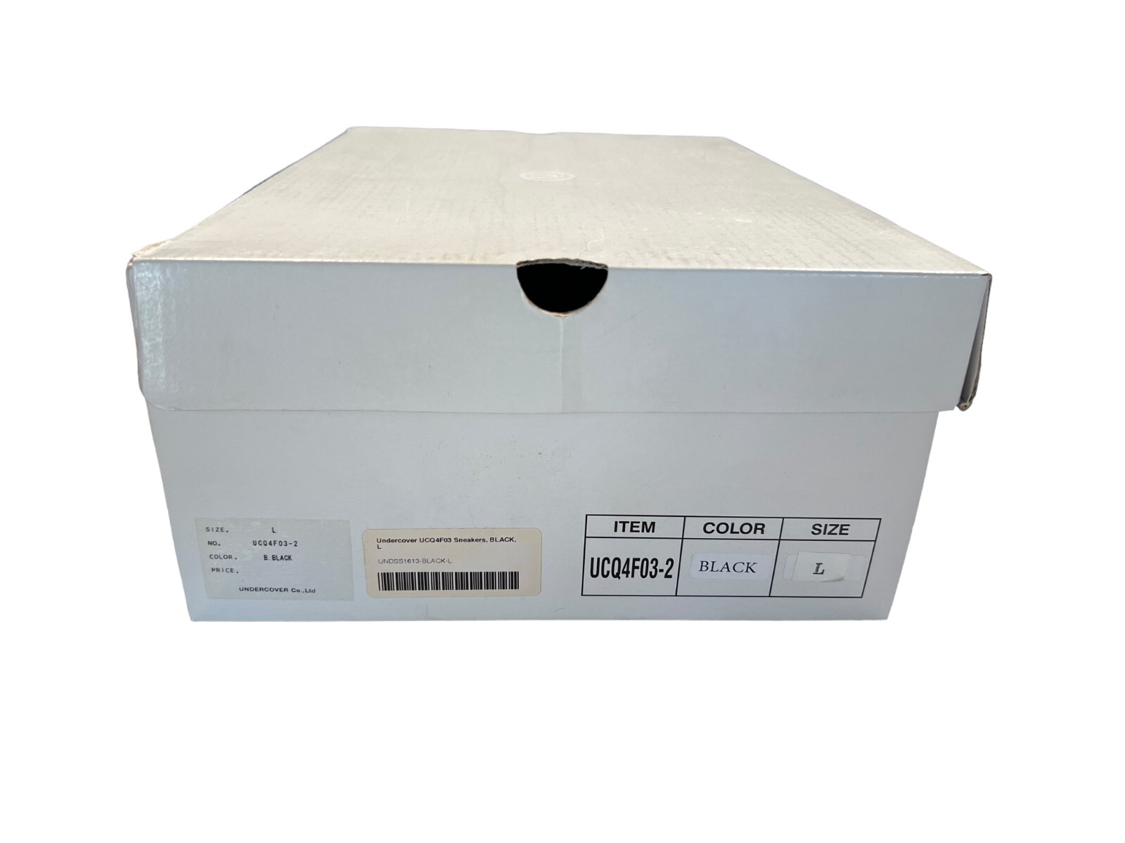 UNDERCOVER MIDDLE FINGER PATTERN CANVAS SNEAKERS … - image 2