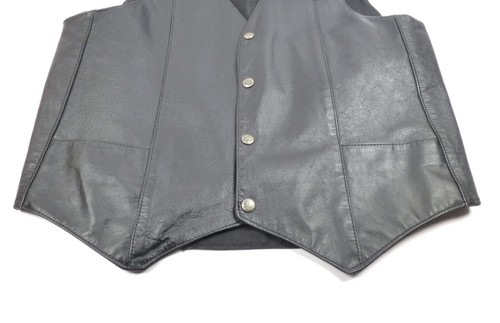 Harley Davidson Leather Vest Size L - Picture 4 of 14