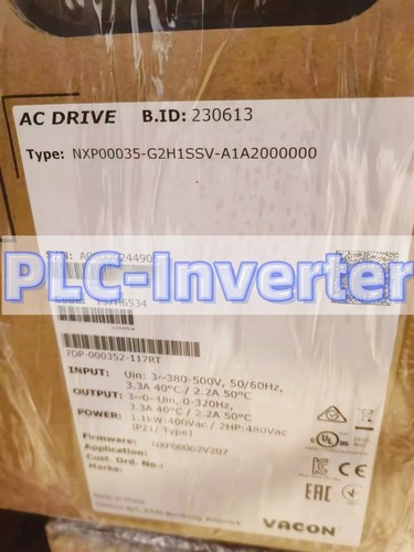 Vacon NXP00035G2H1SSVA1A2000000 new via FedEx or DHL- - Bild 2 von 3