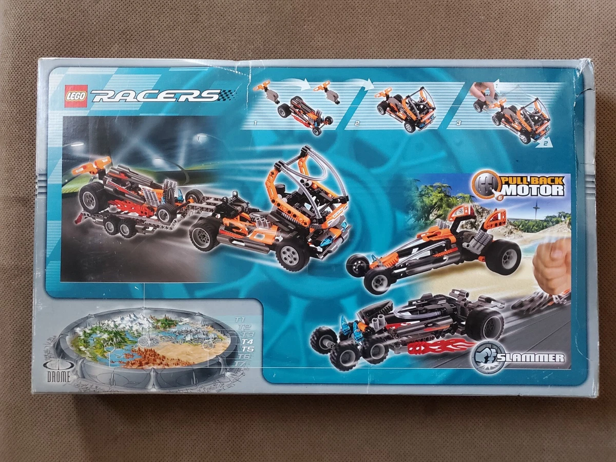 Lego Racers 8473 Nitro Race Team 500 Pieces Vintage 2002 Set NEW