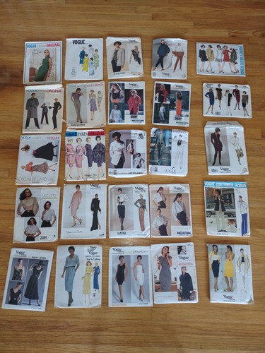 Huge Sewing Patterns 192 Lot Inc. Vogue Butterick Advance Kwik-Sew Mail-In ++ - Picture 4 of 6