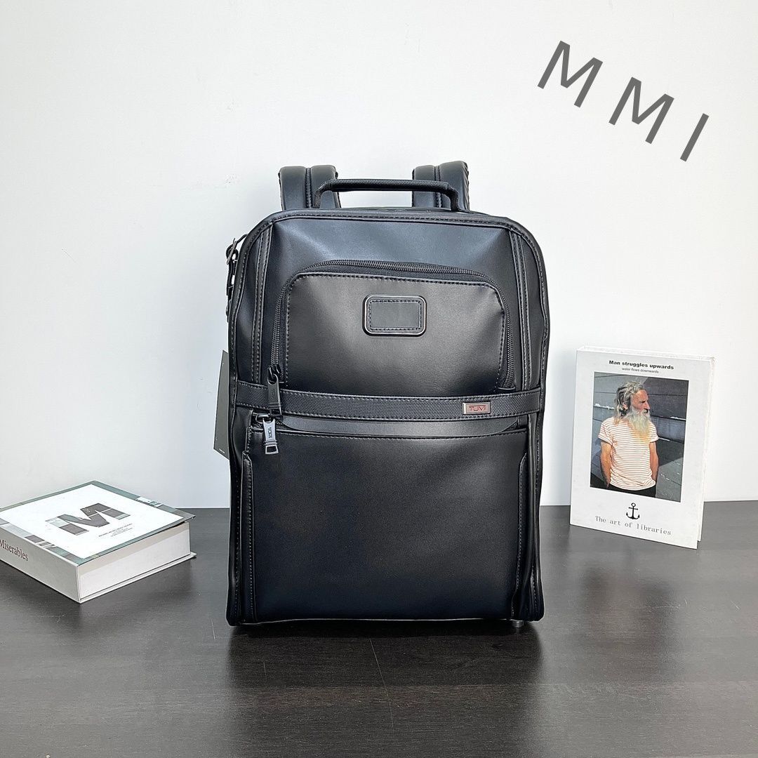 Tumi Luggage Tumi Alpha Leather Backpack TUMI ALPHA3 Backpack