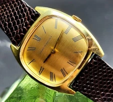 Vintage GIRARD PERREGAUX 1960's Retro GF Manual Wind Men's Watch W/ Superb Dial