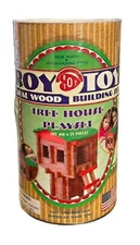 Roy Toy Set 8 Tree House Vintage Play set Children’s Toy Complete - EUC