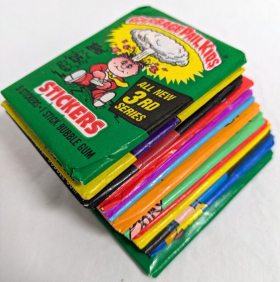 13 x Topps Garbage Pail Kids Original 3rd-15th Series GPK Wax