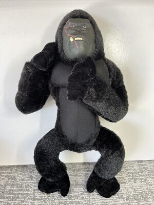 Vintage King Kong Plush 13 Inch, The 8th Wonder of the World Movie, Made in USA