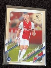 2020-21 TOPPS CHROME UEFA ROOKIE KENNETH TAYLOR AFC AJAX