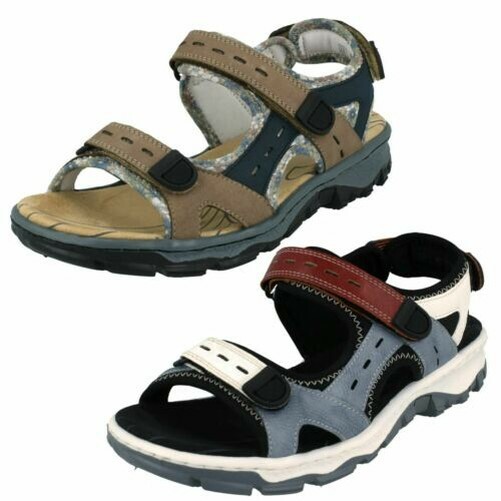 rieker leather sandals