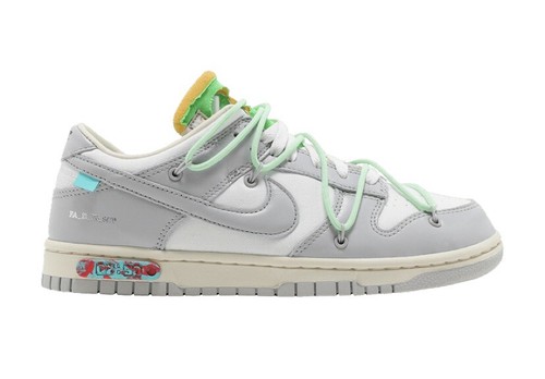 off white dunk size 10