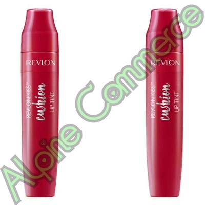 *2-Pack* Revlon Kiss Cushion Lip Tint Lipstick 260 Crimson Feels
