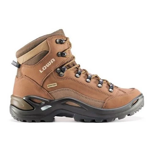 LOWA Wanderstiefel 'Renegade GTX Mid Wns' - taupe/sepia (braun) - EU 37,5