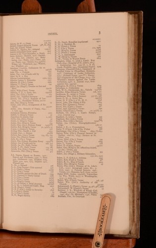 1894 Bowes A Catalogue Of Books Printed At Cambridge Limited Edition Index - Imagen 6 de 6