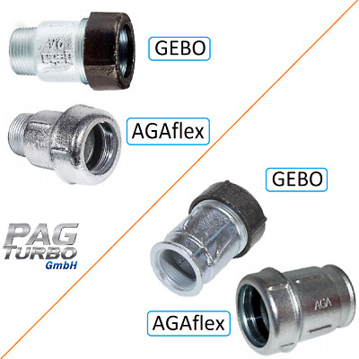   Gebo / Agaflex Quick Klemmverbinder AG / IG Schnell Verschraubung