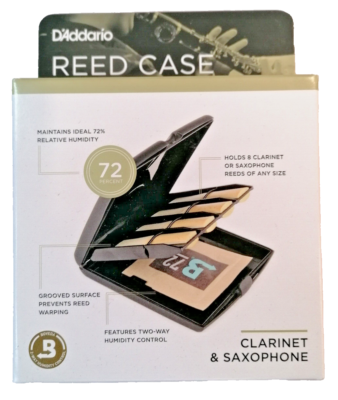 Custodia Rico D'Addario Per Ance - Controllo Umidit&agrave; Per Clarinetto E Sax