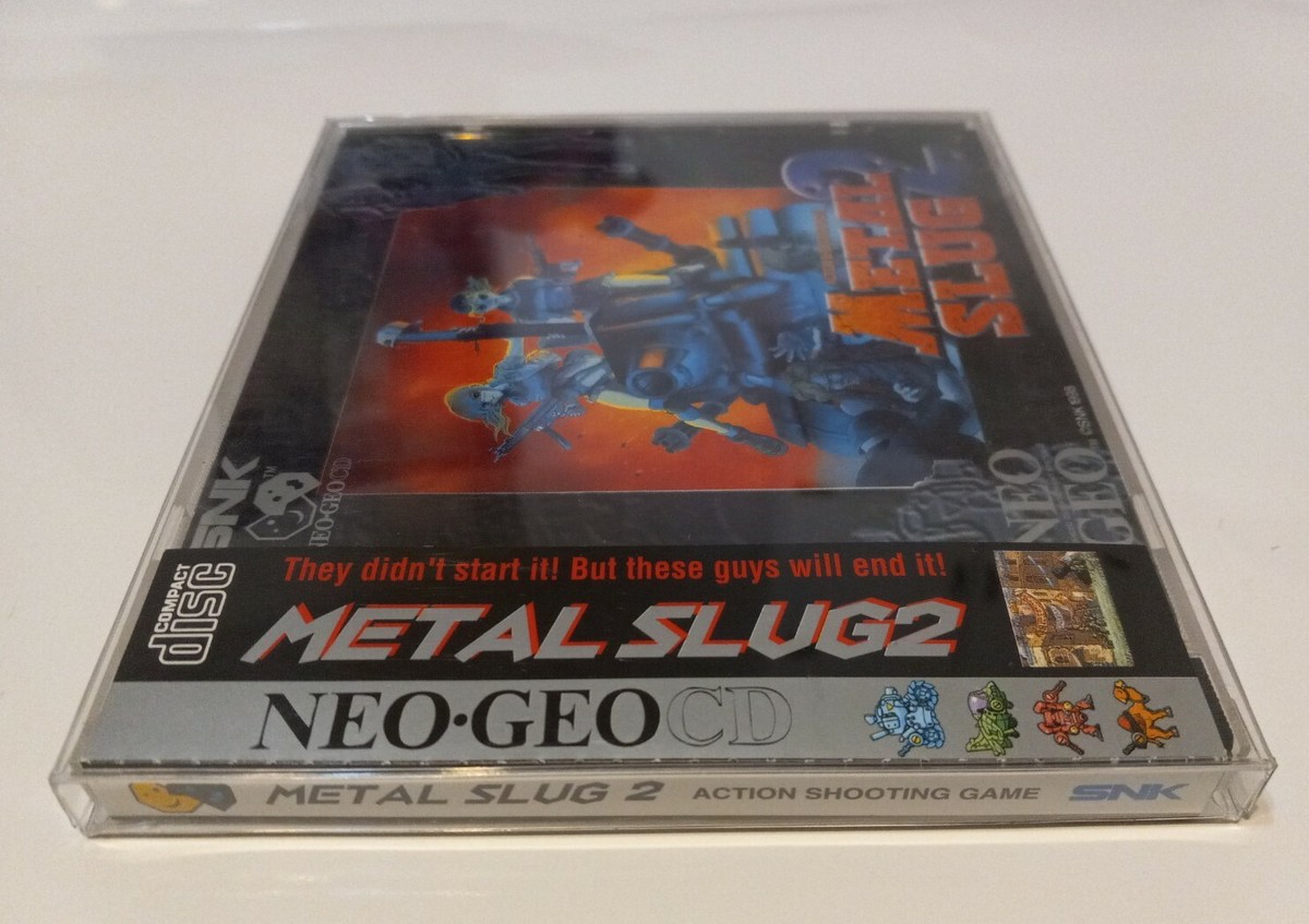 RARE Authentic Metal Slug 2 English Release Neo Geo CD RARE Authentic Metal Slug 2 English Release Neo Geo CD