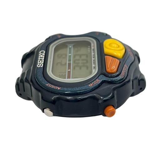Seiko Super Runners S640-4000 Digital Watch Running New Battery Sports Vintage - Picture 5 of 7