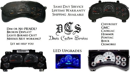 RED LED LIGHTING UPGRADE KIT FOR YOUR GM WINDOW SWITCHES 2003-06 TRUCK & SUVs - Bild 7 von 24