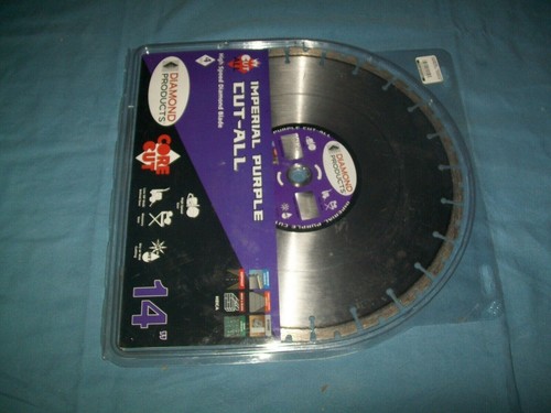 Diamond Products, 15373, 12" x 0.125" Cut-All Purple M16 H8ICA Specialty Blade - Picture 2 of 5