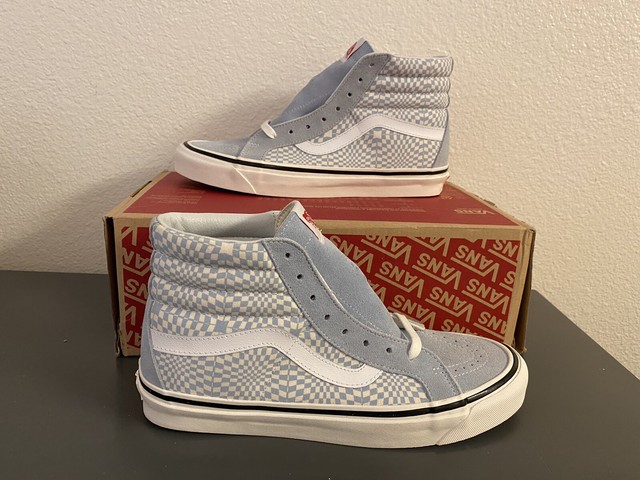 vans sk8 hi anaheim light blue