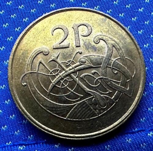 1995 Ireland 2 Pence Coin BU UNC High Grade #M556