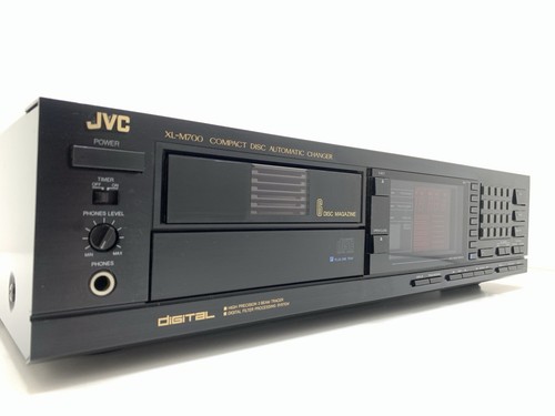 JVC XL-M700 Changer 6+1 CD Compact Disc Player Vintage 1987 Hi Fi Work Good Uvm