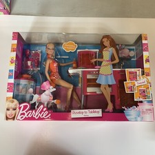 BARBIE STOVETOP TO TABLETOP KITCHEN PLAYSET 2011 NIB