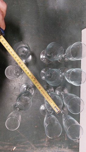Stock Bicchieri Cristallo Prosecco Spumante Bicchieri Da Aperitivo - Foto 3 di 10