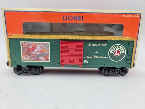 Lionel 6-25011 Angela Trotta Thomas SANTA'S BREAK Box Car - Christmas Holiday - Picture 1 of 13