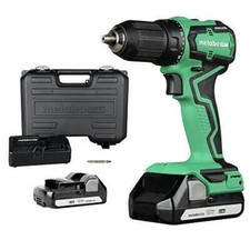 Metabo HPT 18V 1/2 In Brushless Drill 1.5Ah Charger 2 Batteries Case SEALED Nib
