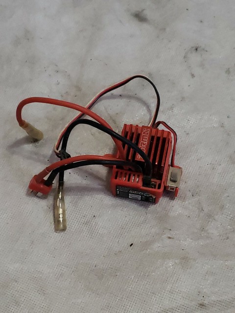 ARRMA Mega 2013 12t Brushed ESC Electronic Speed Control Red AR390068 102676 26 for sale online