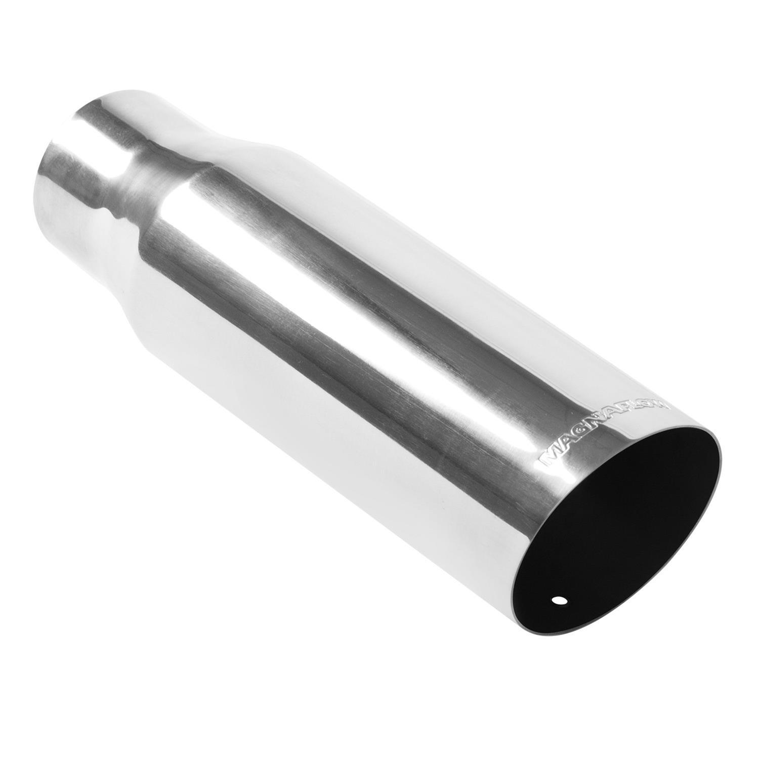 MagnaFlow 35104 Stainless Steel Exhaust Tip Weld-On 3 In Inlet