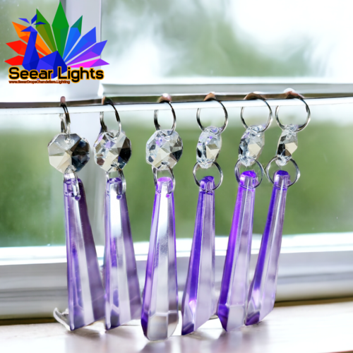 Wedding Sun Catchers Crystals Chandelier Christmas Tree Decoration Beads Retro - Picture 142 of 212