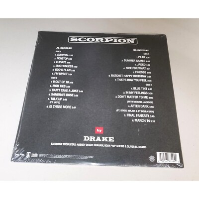 Drake - Scorpion 2XLP Vinyl Record Album 602567874942| eBay