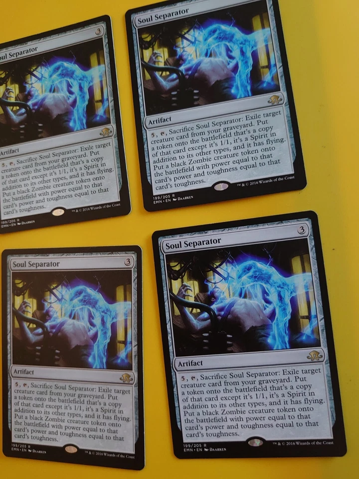 MTG Card. Soul Separator playset artifact Eldritch Moon Rare - Image 4 of 4