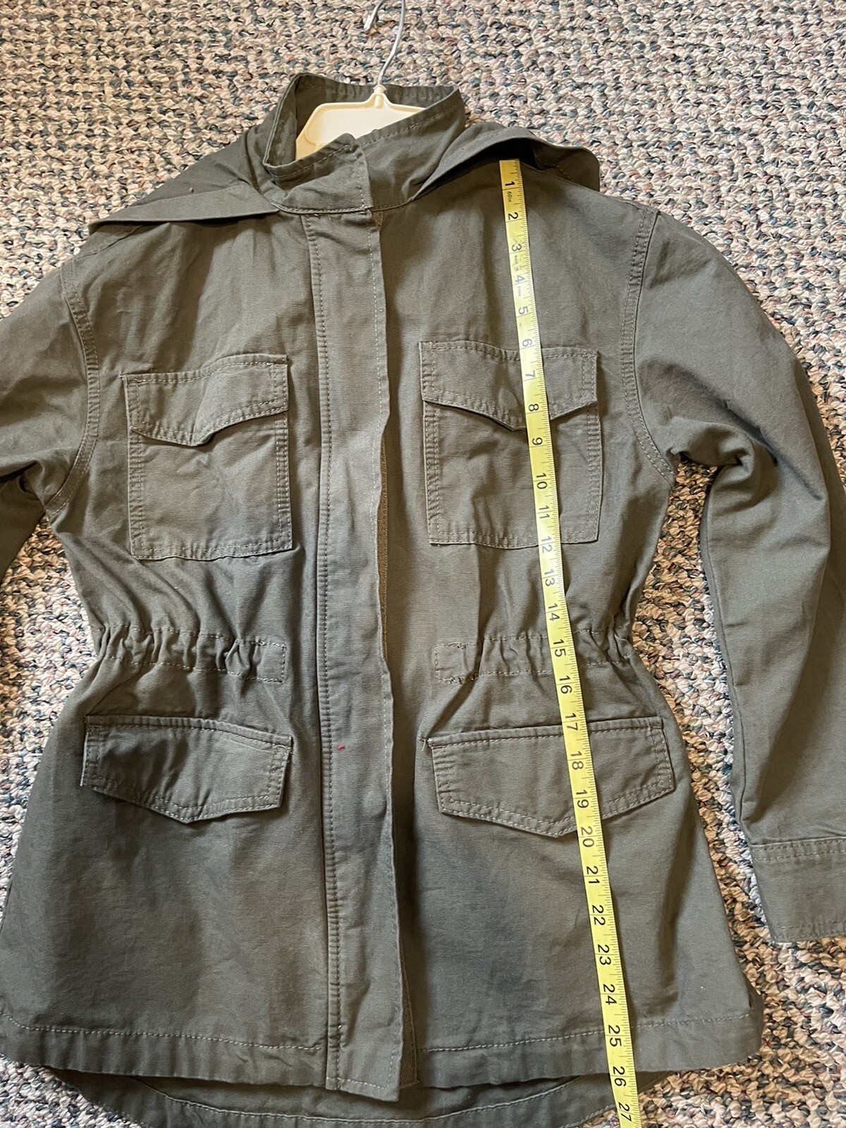 UNIVERSAL THREAD GREEN HOODED JACKET ZIP/SNAP CLO… - image 18